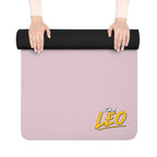 Copy of I'M A LEO - Rubber Yoga Mat (Pink)