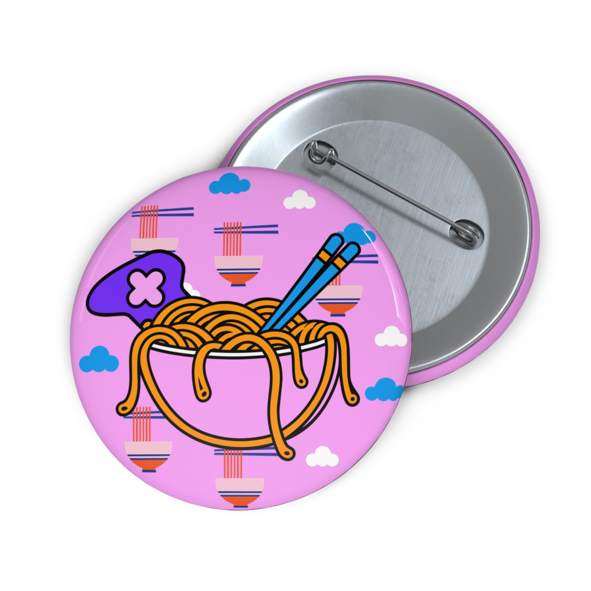 Noodle Nation - Custom Pin Button