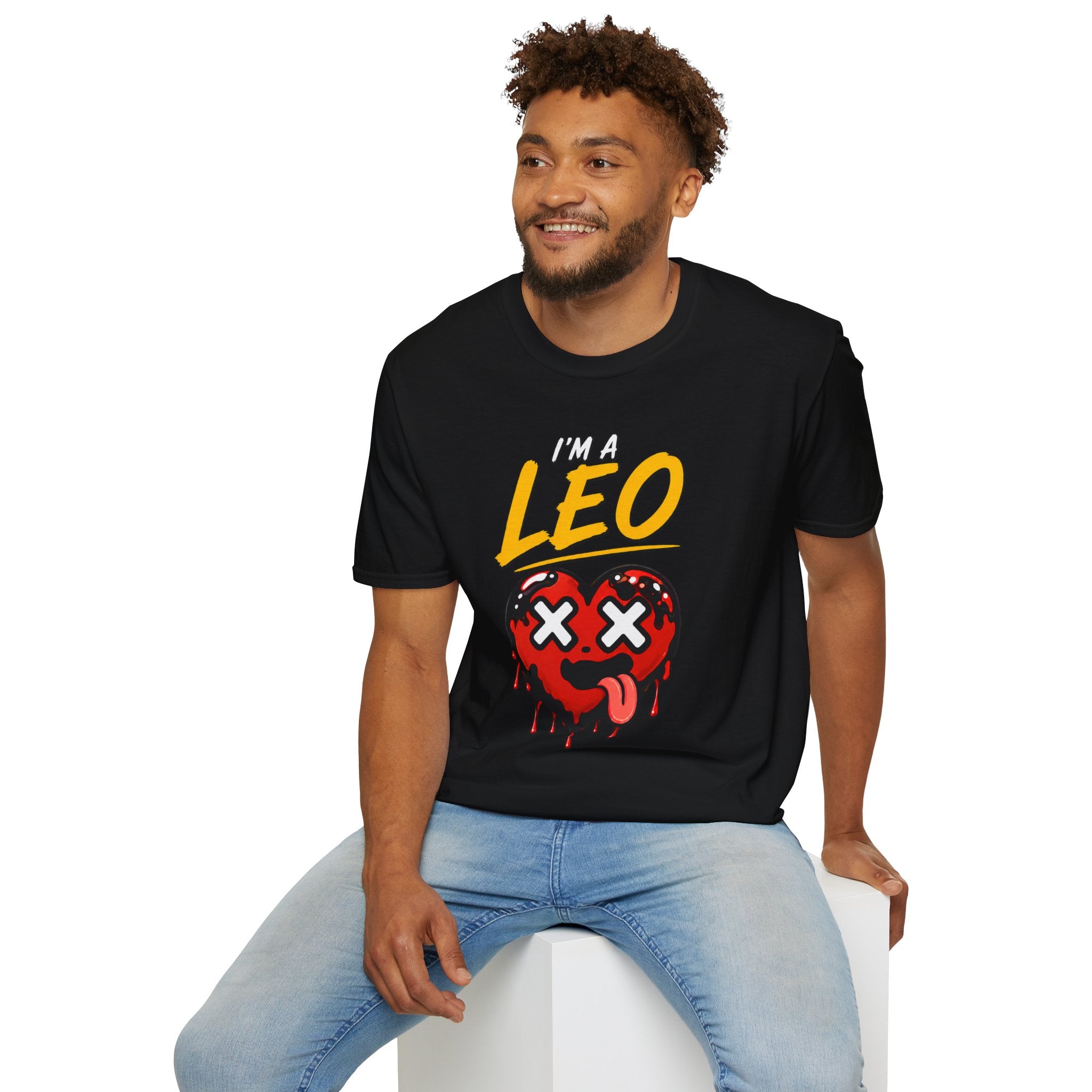 I'M A LEO - Unisex T-shirt (Front printed- Multicolor)
