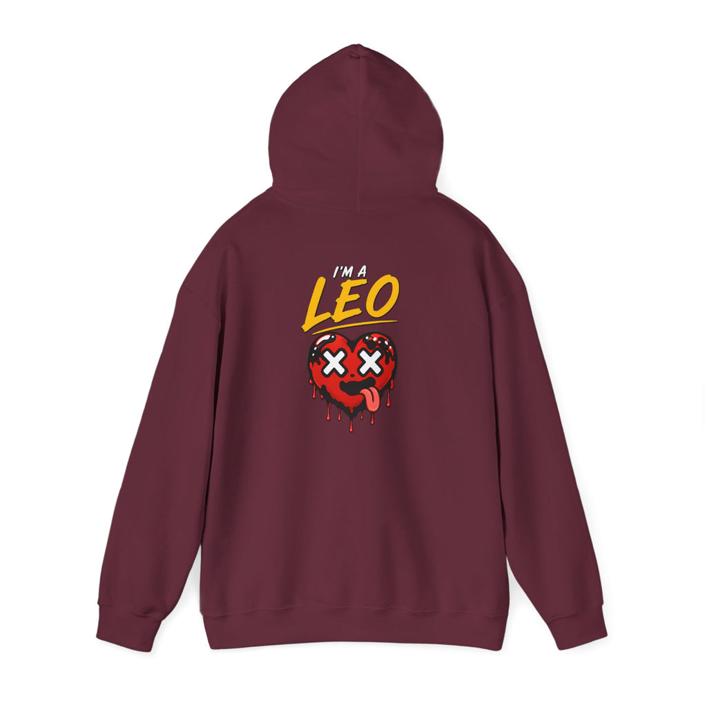 I'M A LEO - Unisex Hooded Sweatshirt (Front & Back printed- Multicolor)