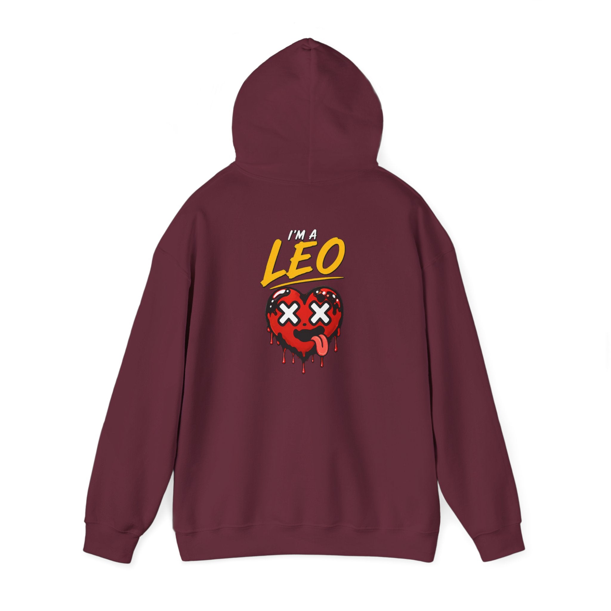 I'M A LEO - Unisex Hooded Sweatshirt (Front & Back printed- Multicolor)