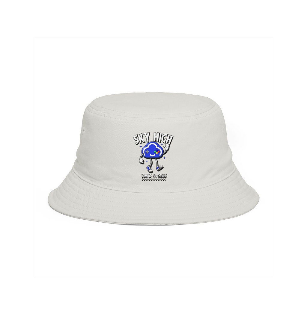 Sky High Comics Mascot Logo - Bucket Hat