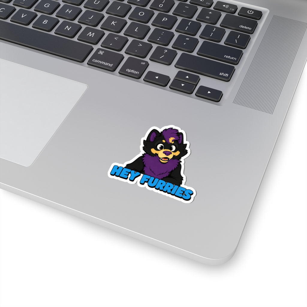 Hey Furries - Kiss-Cut Sticker