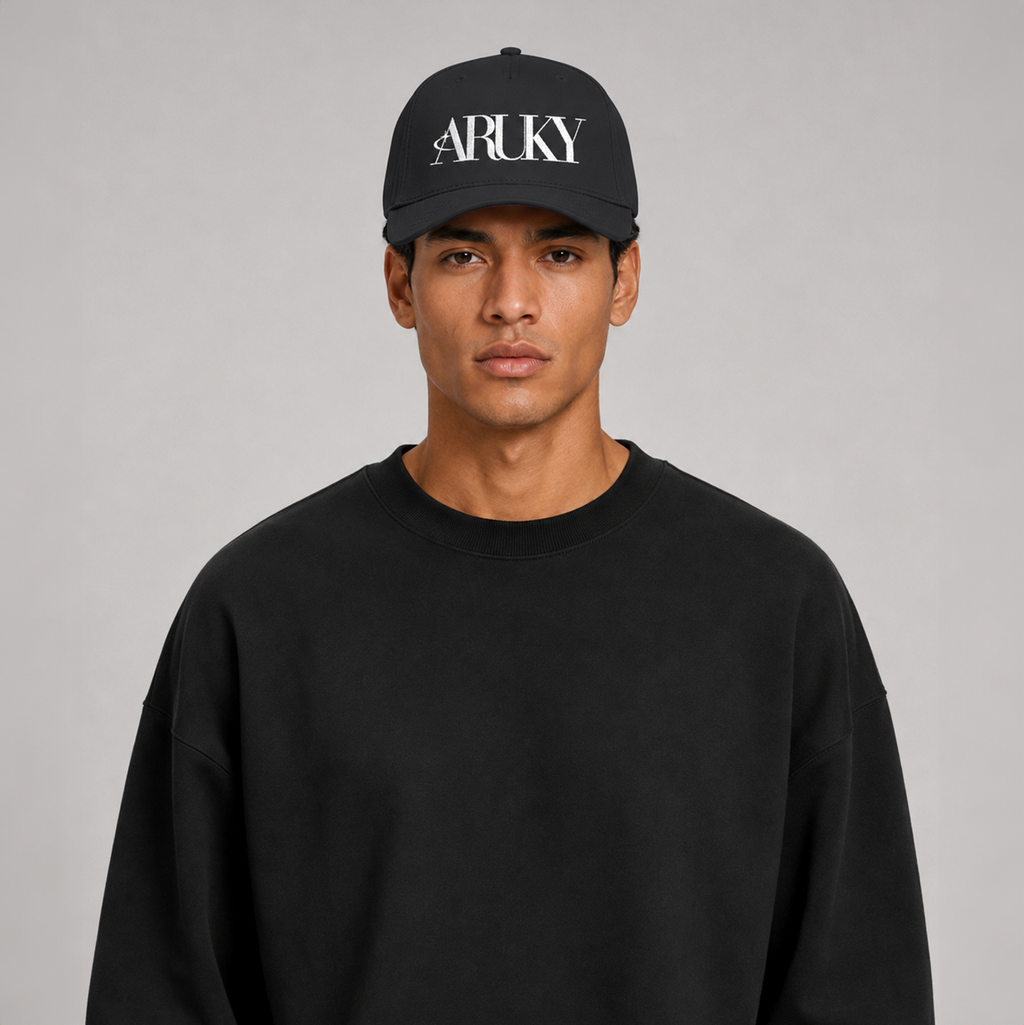 ARUKY Cap – Black Classic Series