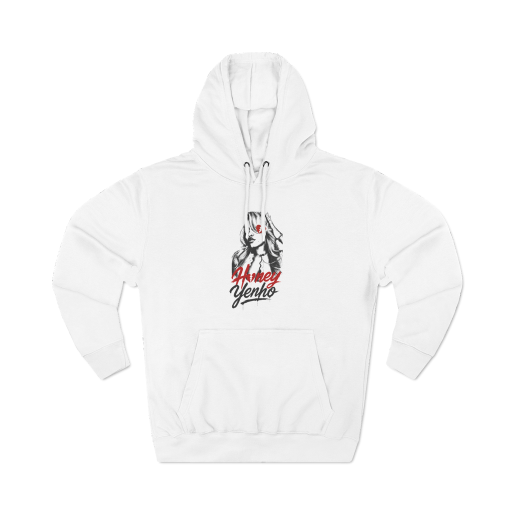 Honey Yenho - Anti-ho Club - Fleece Hoodie (White)