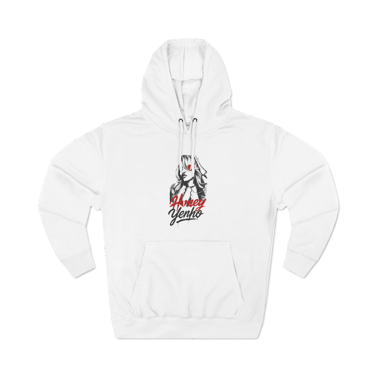 Honey Yenho - Anti-ho Club - Fleece Hoodie (White)