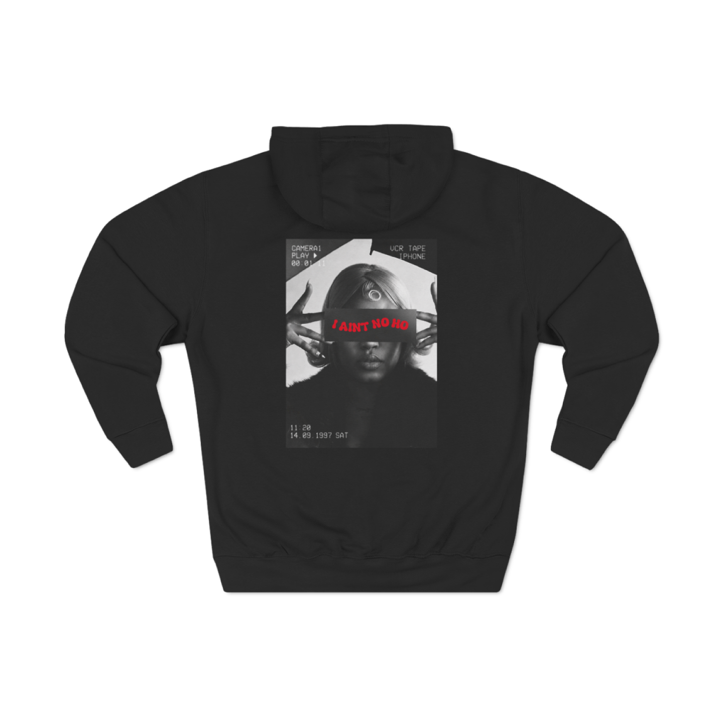 Honey Yenho - Anti-ho - Fleece Hoodie (Black)