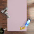 Copy of I'M A LEO - Rubber Yoga Mat (Pink)
