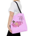 sourviolet - Palm Girl - Tote Bag
