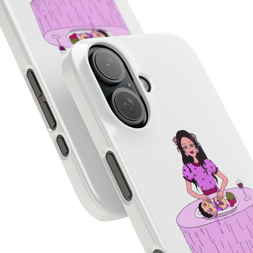 sourviolet - Slim Phone Case (White)