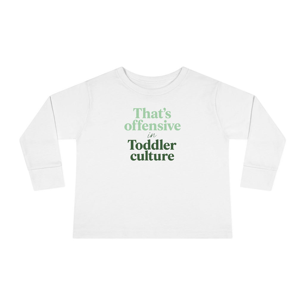 The Outdoor Comfort Collection for Toddlers - Unisex Long Sleeve Tee