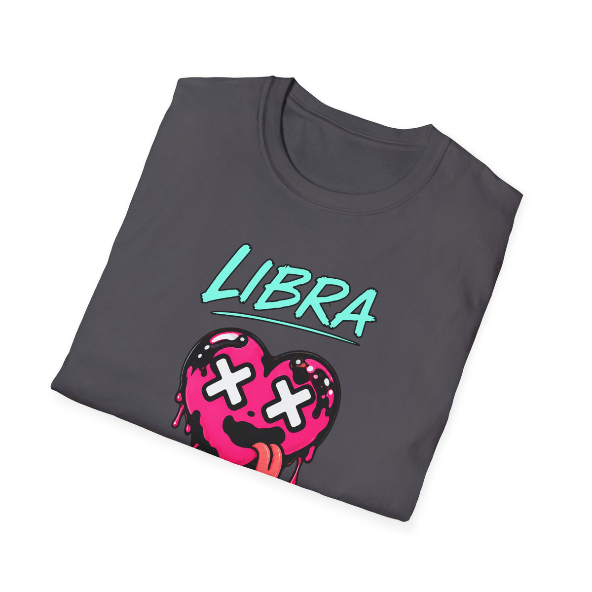 Libra & Leo Couple Unisex T-shirt ( Libra - Grey Color - I LIKE HIGH MAINTENANCE Print )