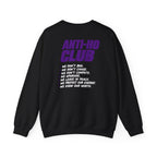 Honey Yenho - Anti-ho Club - Unisex Crewneck Sweatshirt (Black)
