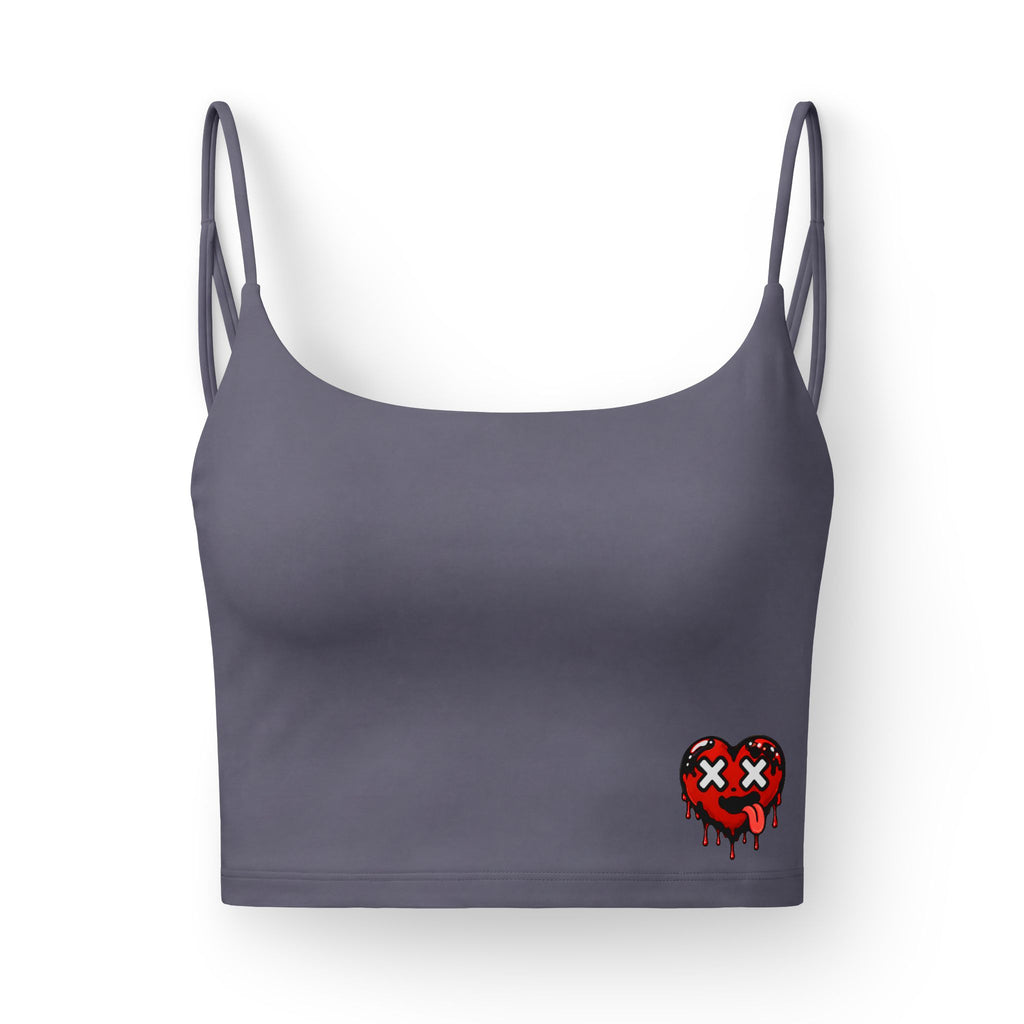 I'M A LEO(Heart Print) - Women's Luxe Sports Bra