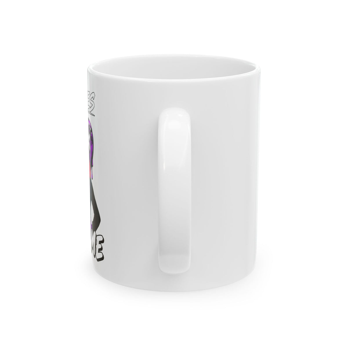 Aries & Leo Couple Mug ( Aries - White Color - PICK ME Print )
