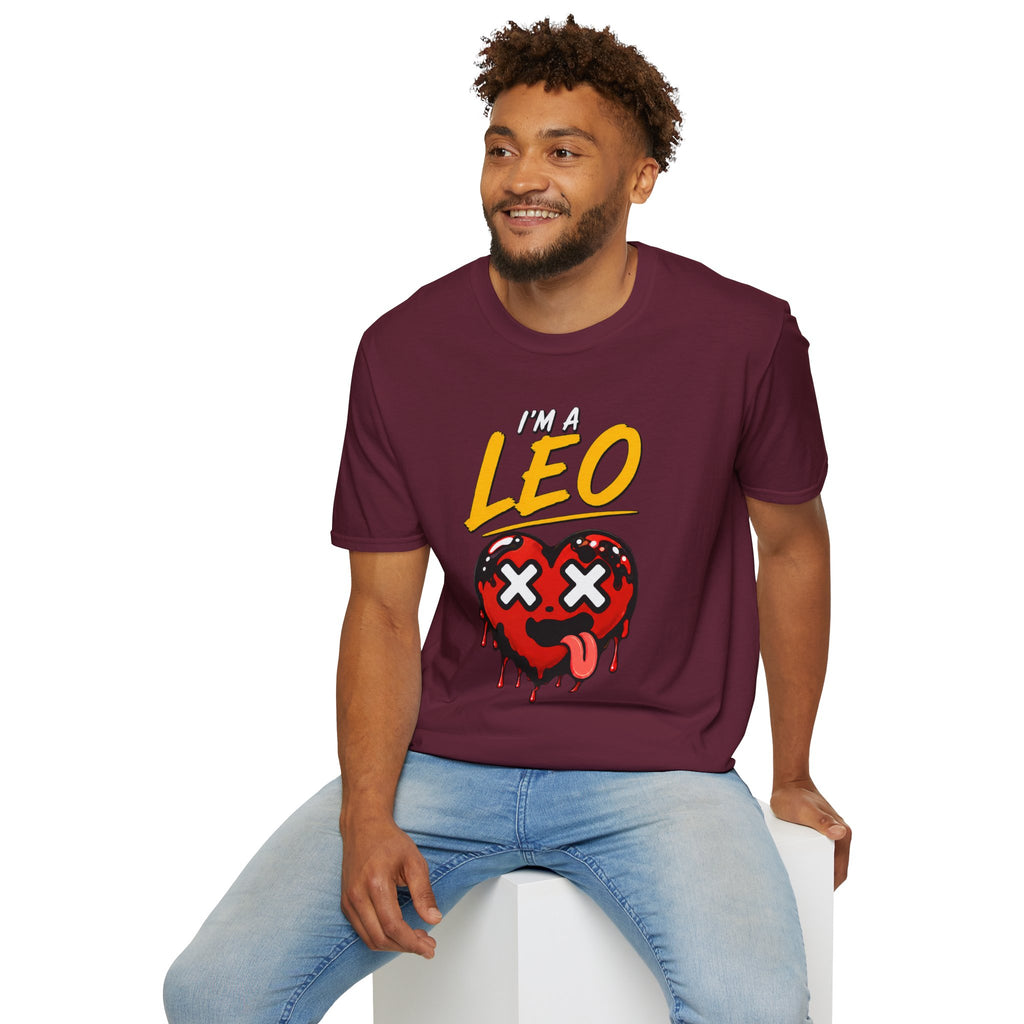 I'M A LEO - Unisex T-shirt (Front printed- Multicolor)