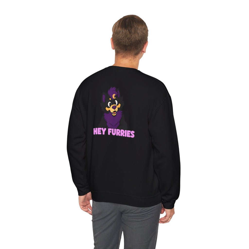 Hey Furries - Unisex Crewneck Sweatshirt