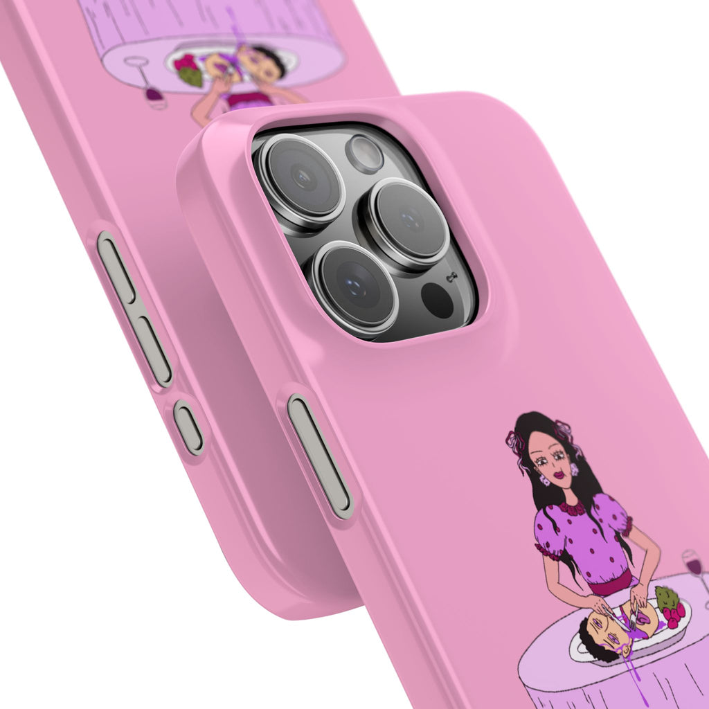 sourviolet - Slim Phone Case (Light Pink)