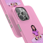 sourviolet - Slim Phone Case (Light Pink)