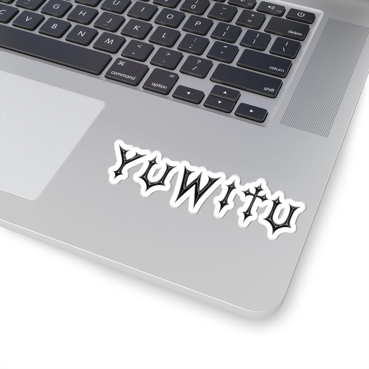 YUWITU - Black Kiss-Cut Stickers