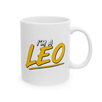 I'M A LEO - Ceramic Mug, (11oz)