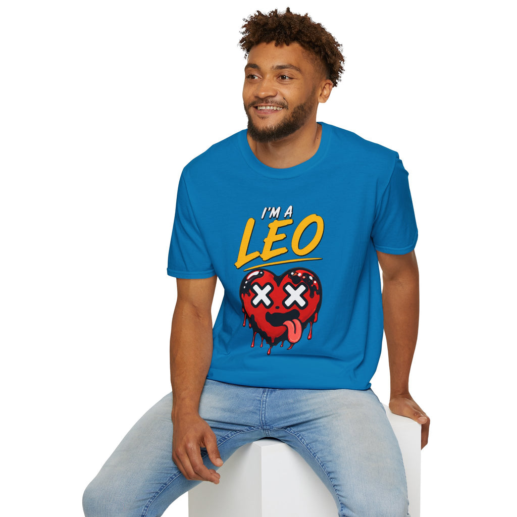 I'M A LEO - Unisex T-shirt (Front & Back printed- Multicolor)