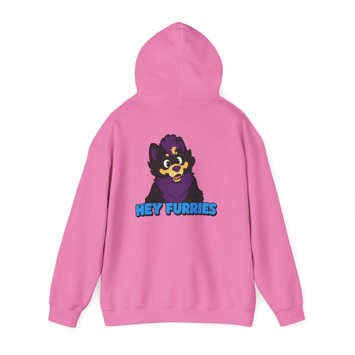Hey Furries - Unisex Hooded Sweatshirt