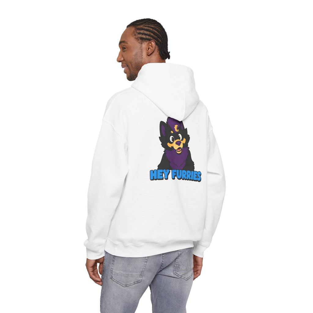 Hey Furries - Unisex Hooded Sweatshirt
