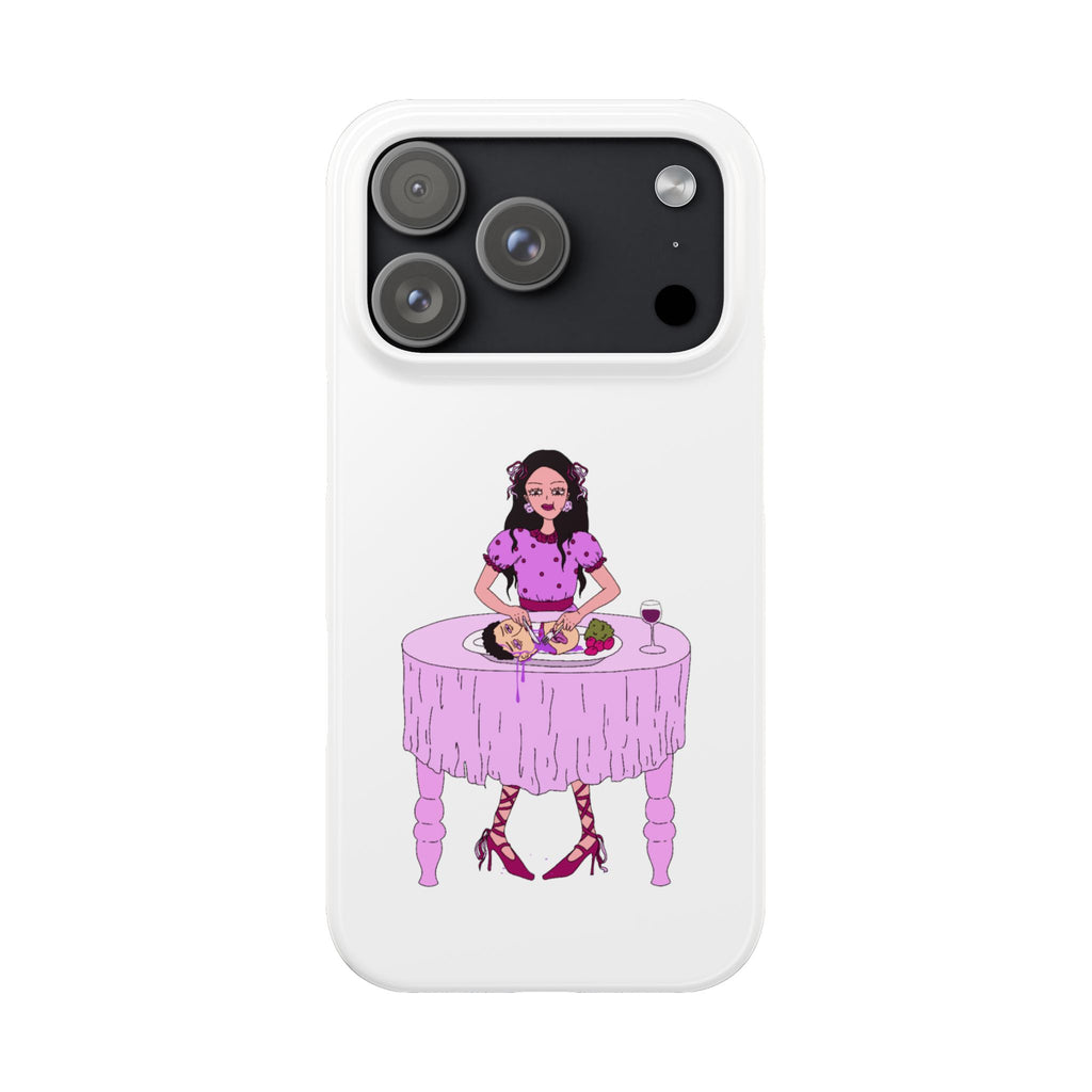 sourviolet - Slim Phone Case (White)