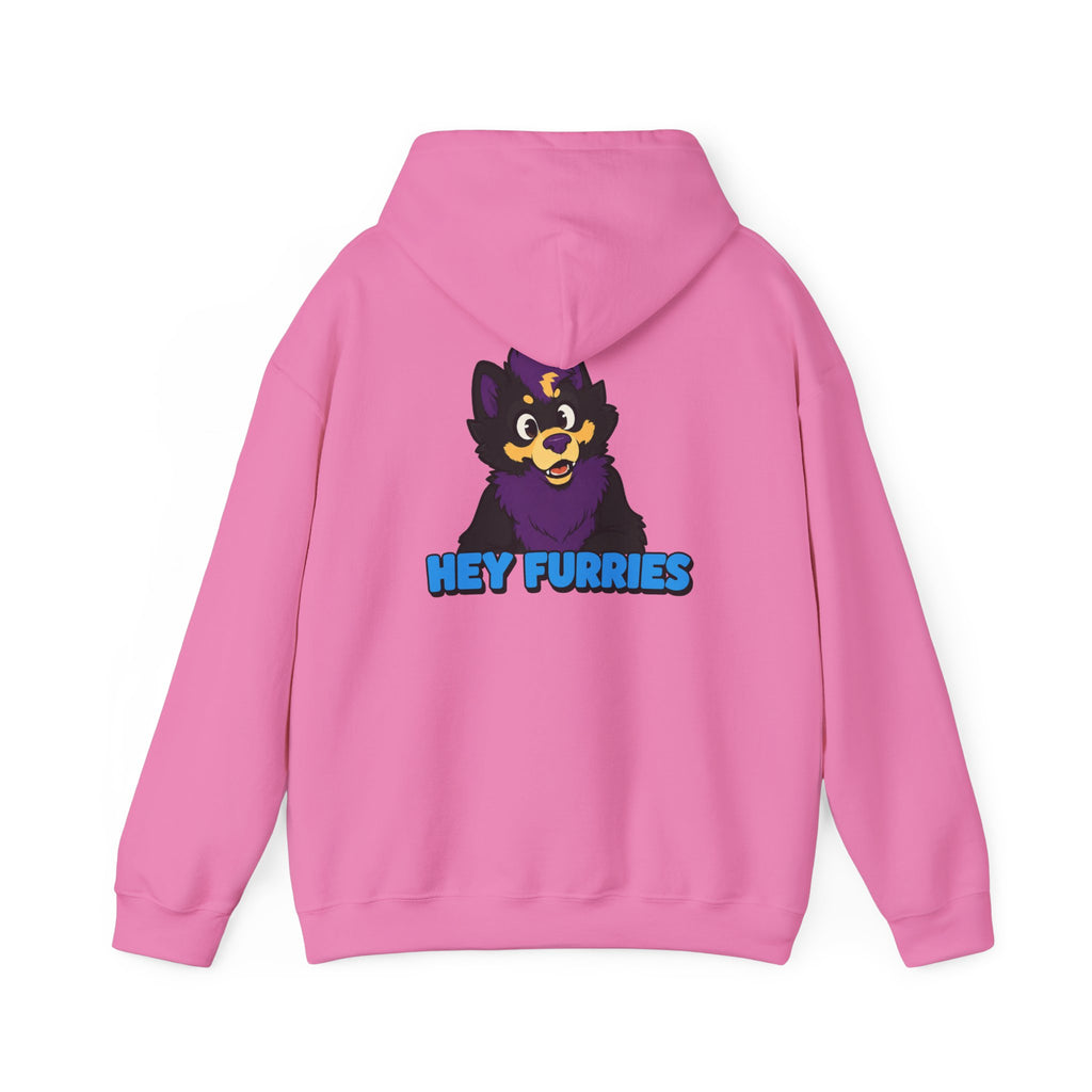 Hey Furries - Unisex Hooded Sweatshirt
