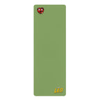 Copy of Copy of I'M A LEO - Rubber Yoga Mat (Green)