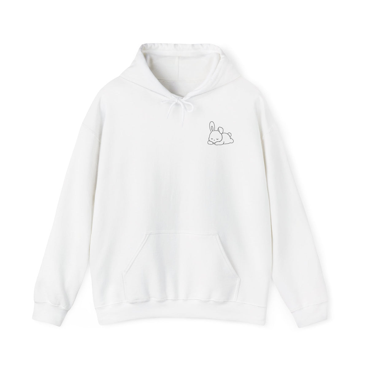 Quiet Life - Relaxed Bunny - Unisex Hooded Sweatshirt