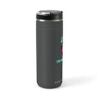 Libra & Leo Couple Tumbler ( Libra - Grey Color - I LIKE HIGH MAINTENANCE Print )
