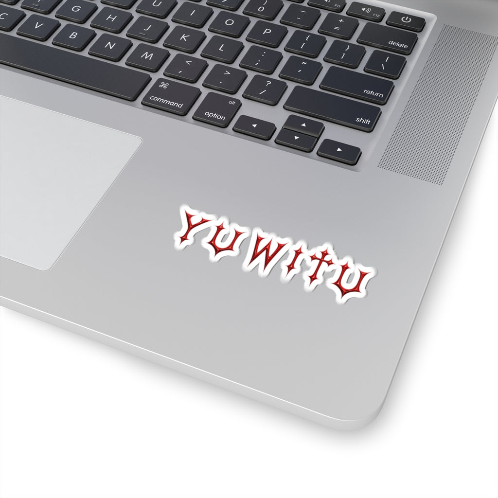 YUWITU - Red Kiss-Cut Stickers