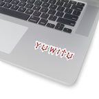 YUWITU - Red Kiss-Cut Stickers