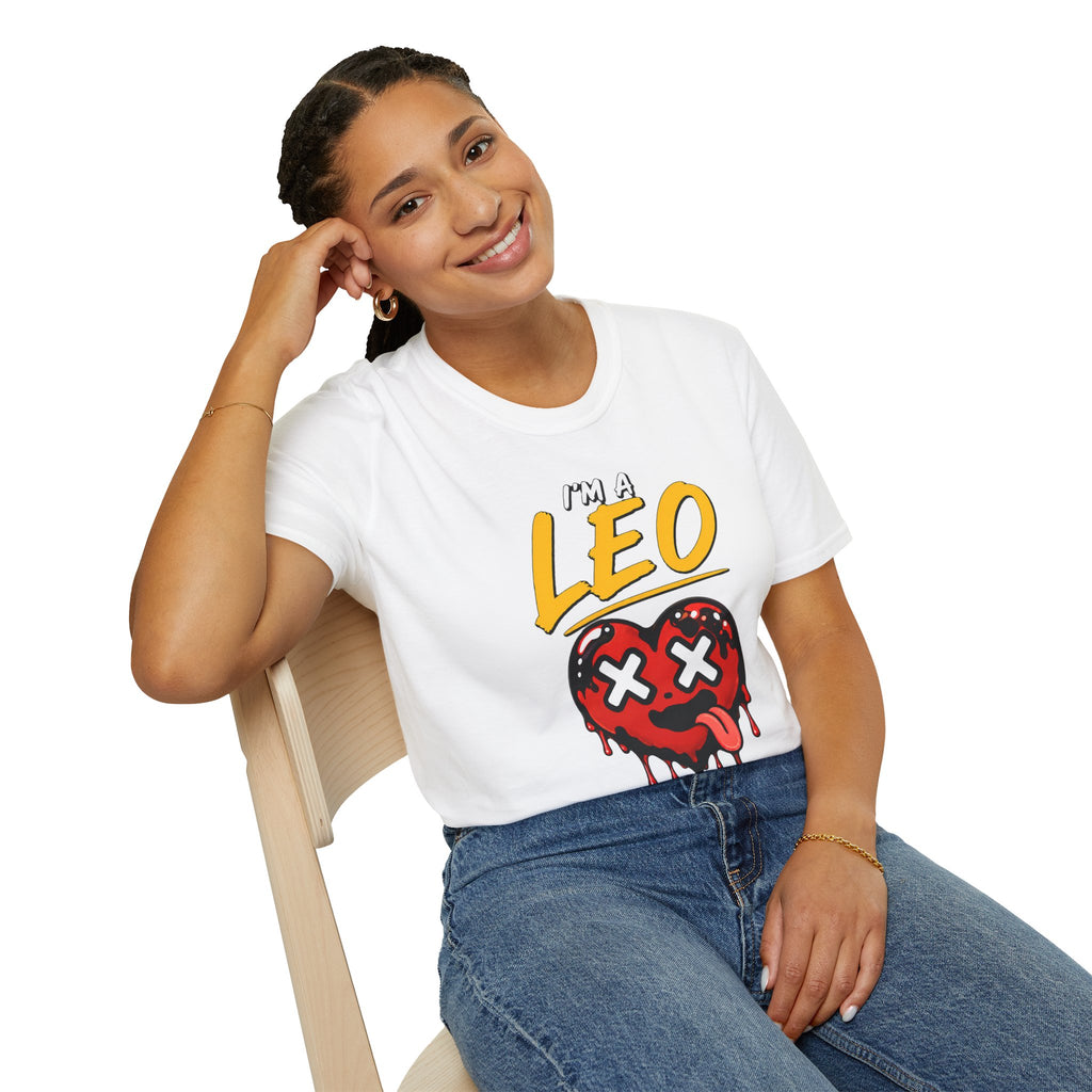 I'M A LEO - Unisex T-shirt (Front & Back printed- Multicolor)