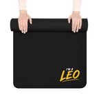 I'M A LEO - Rubber Yoga Mat (Black)