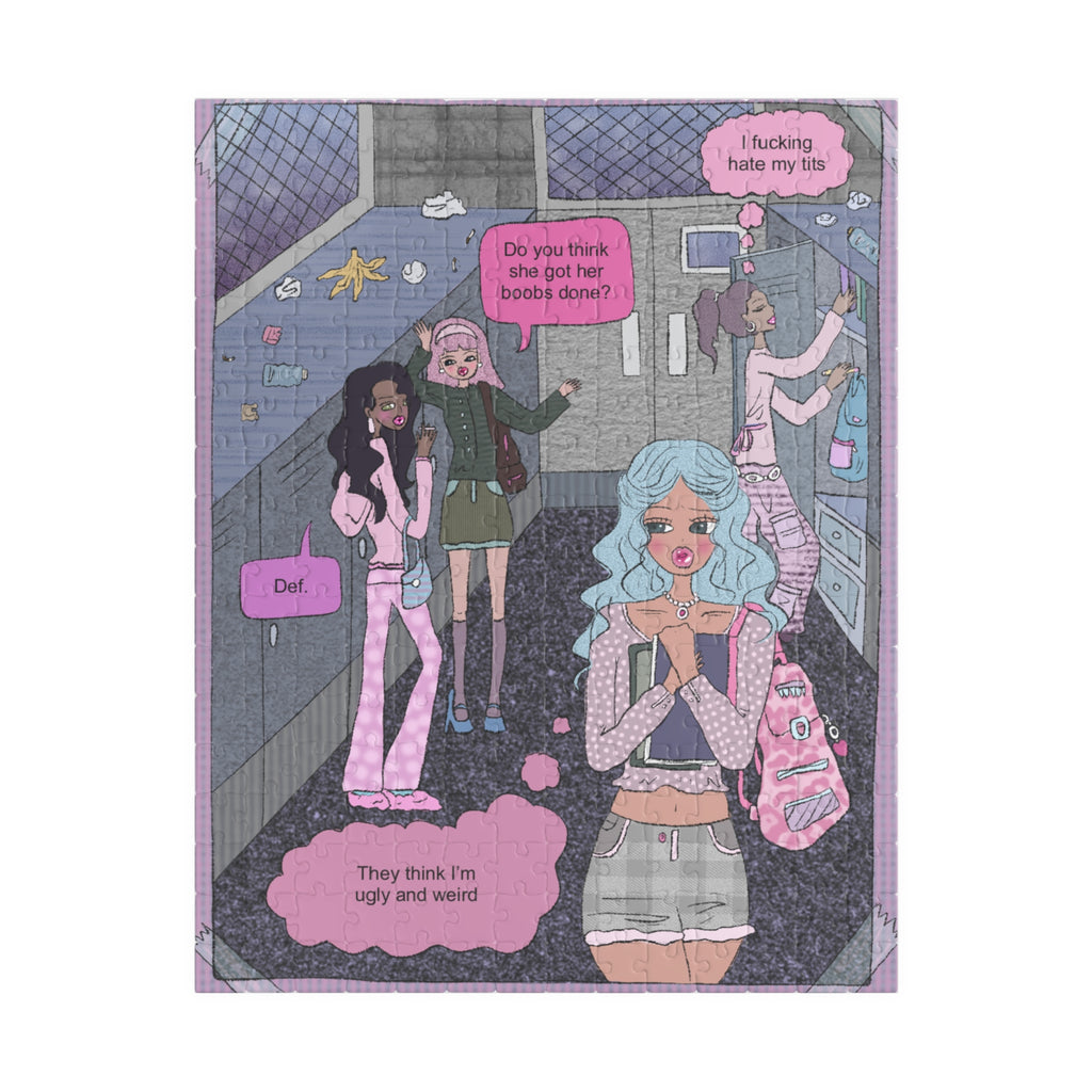 sourviolet - High School - Puzzle (110, 252 and 520 pieces)