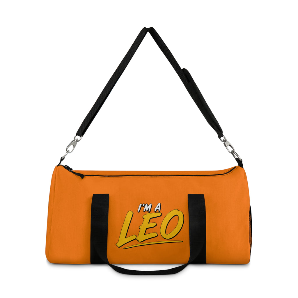 I'M A LEO - Duffel Bag (Orange)