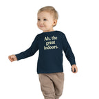 The Indoor Living Collection for Toddlers - Unisex Long Sleeve Tee