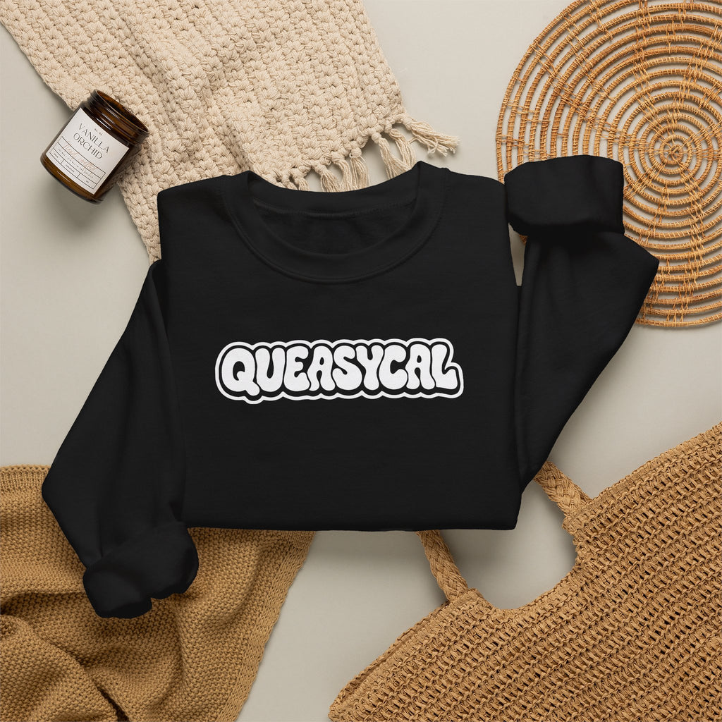queasycal - Unisex Crewneck Sweatshirt