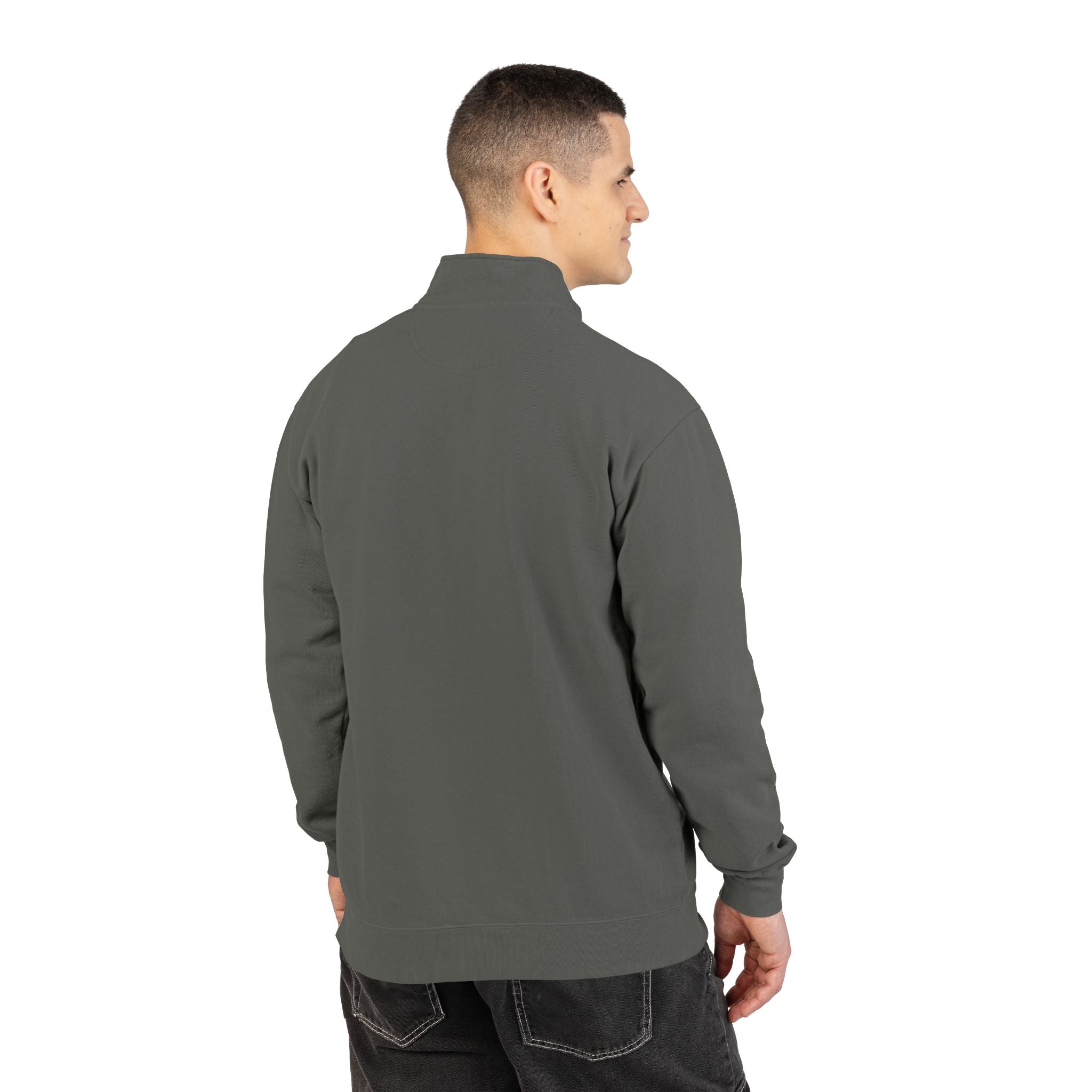 Talk digital to me - Unisex quarter zip sweatshirt
