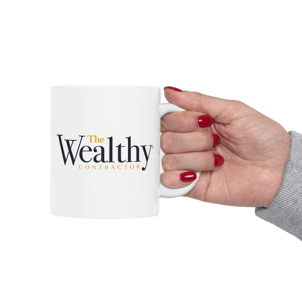 The Wealthy Contractor - Ceramic Mug, (11oz)