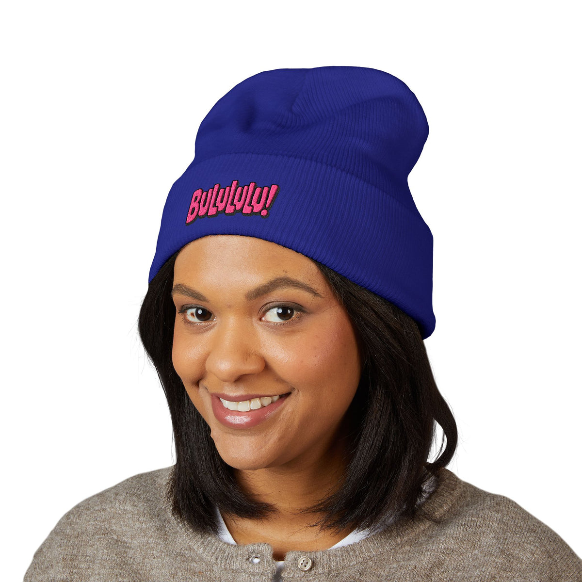 BULULULU! - Cuffed Beanie (Royal Blue)