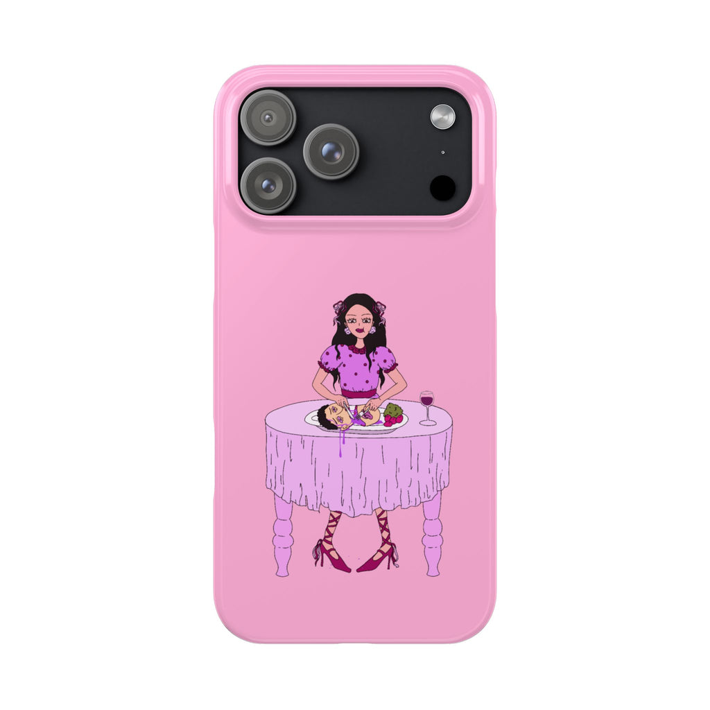 sourviolet - Slim Phone Case (Light Pink)