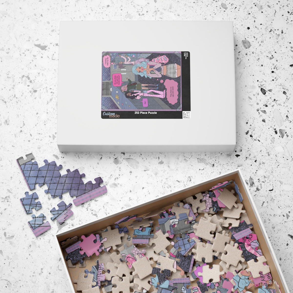 sourviolet - High School - Puzzle (110, 252 and 520 pieces)
