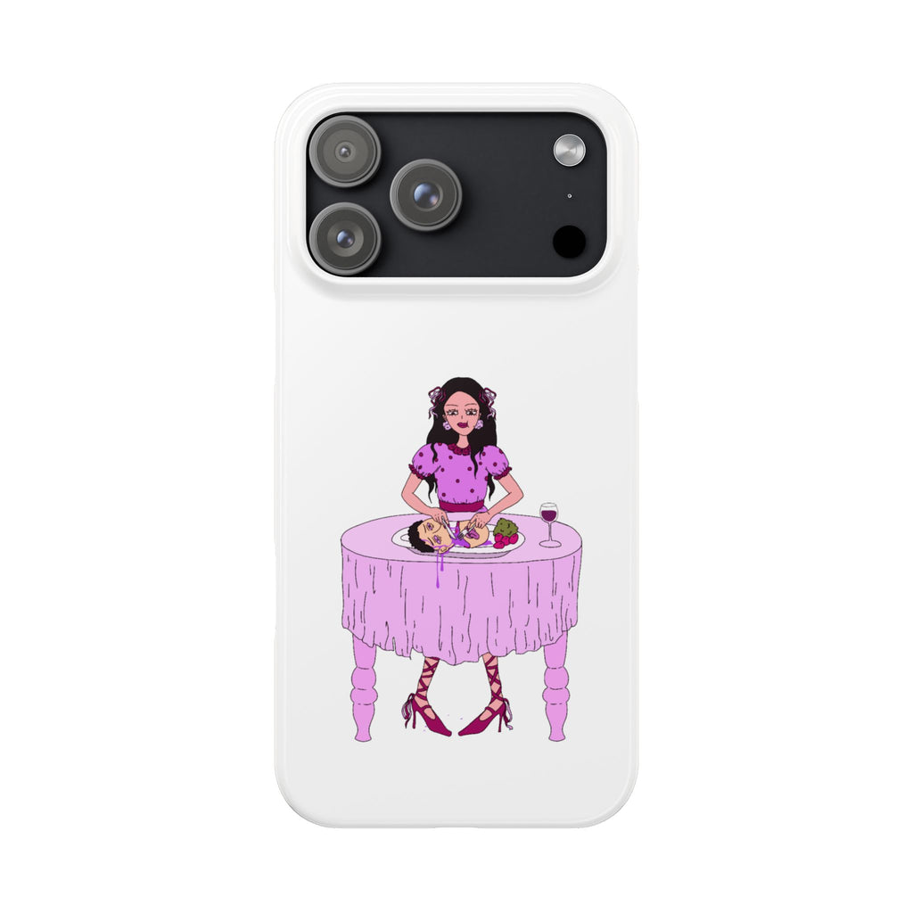 sourviolet - Slim Phone Case (White)