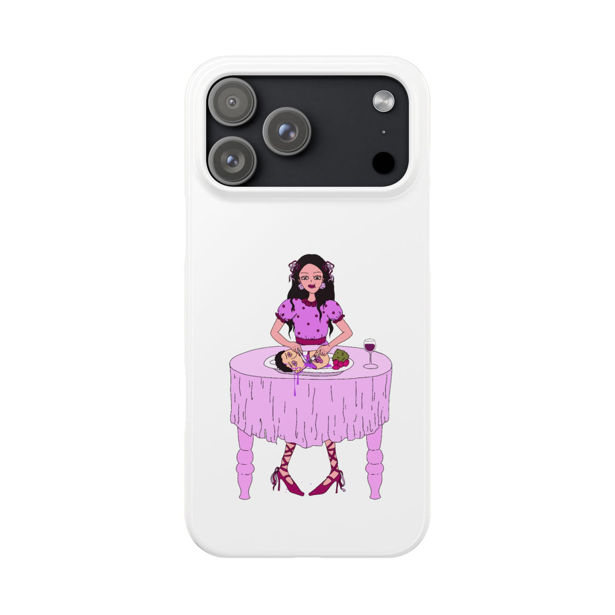 sourviolet - Slim Phone Case (White)
