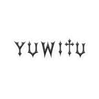 YUWITU - Black Kiss-Cut Stickers