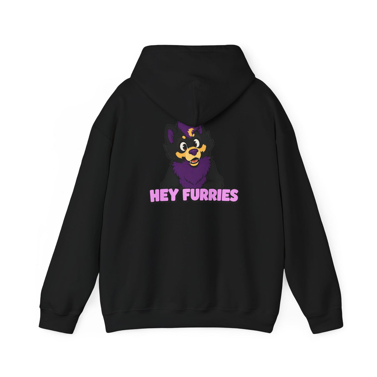 Hey Furries - Unisex Hooded Sweatshirt